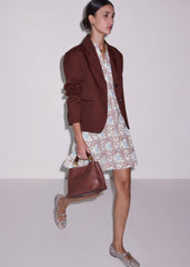 Cream Summer Swing Dress meandem