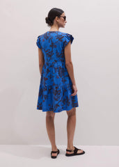 Blue Short Swing Dress meandem