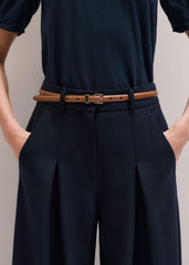 Navy Ultimate Very Wide-Leg Pant meandem