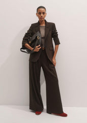 Brown Wide-Leg Pant meandem