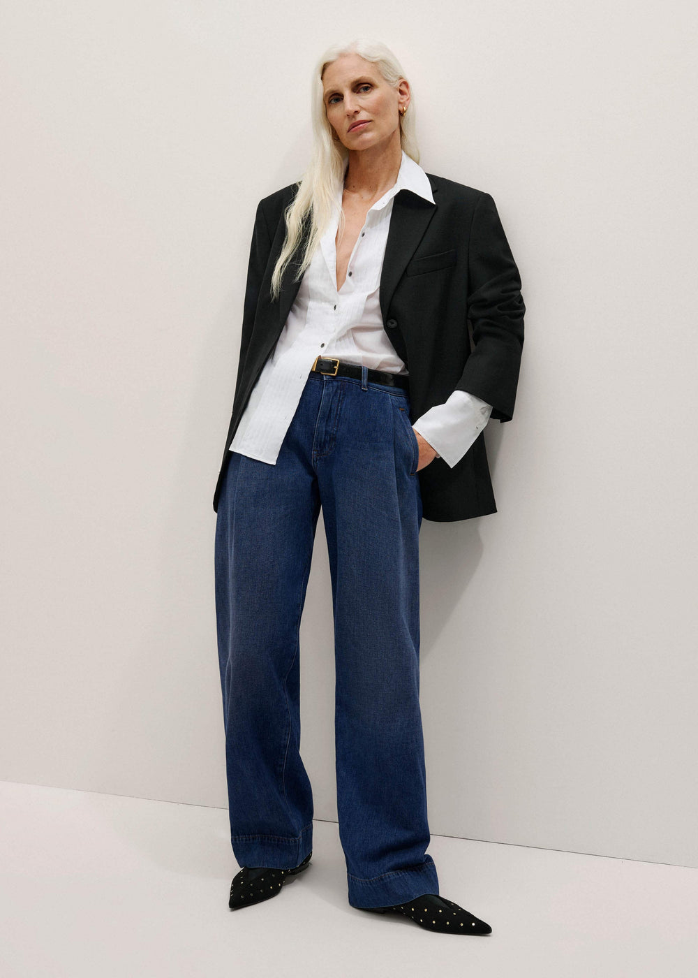 Blue Clever Jean meandem