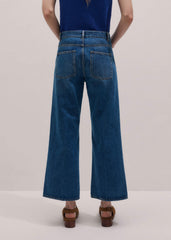 Blue Leg Elongator Crop Jean meandem