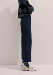 Navy Slim Crop Forever Pant | Pants meandem