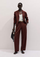 Cinnamon Brown Extreme Taper Pant meandem
