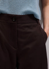 Chocolate Brown Clever Tapered Chino meandem
