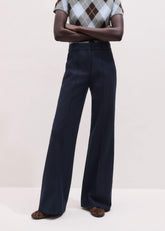 Navy Tailored Leg Elongator Pant meandem