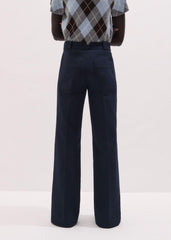 Navy Tailored Leg Elongator Pant meandem