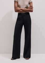 Black Tailored Leg Elongator Pant meandem