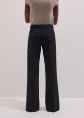 Black Tailored Leg Elongator Pant meandem