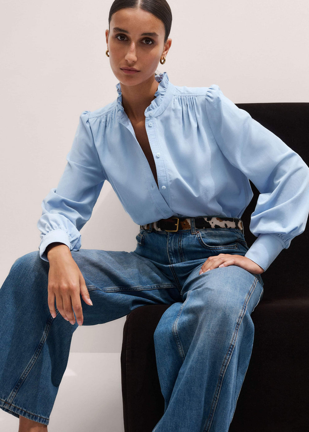 Blue Winter Blouse meandem