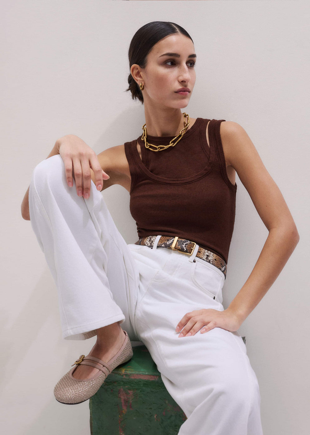 Cinnamon Brown 2-In-1 Vest meandem