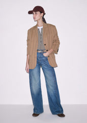 Brown Double Layer Top meandem
