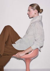 White Stripe Relaxed Forever Shirt meandem