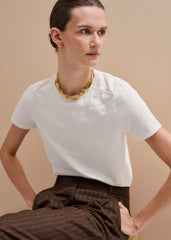 Cream Warm Touch Tee meandem