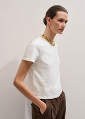 Cream Warm Touch Tee meandem