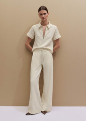 Cream Polo Swing Top meandem