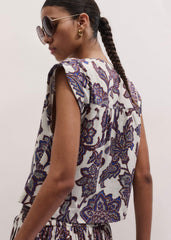 Cream Swing Top meandem