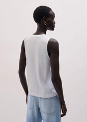 White Racerback Swing Top meandem