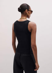 Black Ultimate Crew Neck Tank meandem