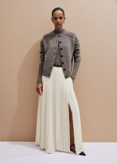 Brown Barely There Slim Layering Sweater meandem