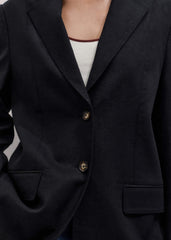 Black Summer Oversized Blazer meandem