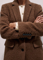 Brown Teddy Luxe Blazer meandem