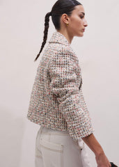 Cream Heritage Crop Jacket meandem