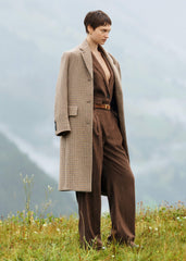 Brown Heritage Wool Coat meandem