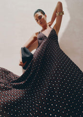 Black Halter Maxi Beach Dress meandem