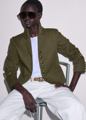 Khaki Wear With Everything Fitted Utility Jacket meandem