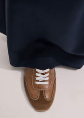 Brown Retro Runner Sneaker meandem