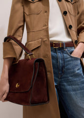 Dark Cinnamon Reversible Belt meandem
