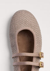 Gold Mesh AM-PM Ballet Flat meandem