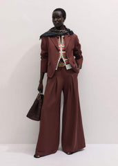 Cinnamon Brown Icon Oversized Blazer Suit meandem