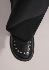 Black Stud Travel Loafer meandem
