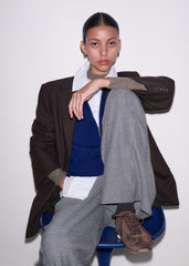 Brown Retro Runner Sneaker meandem