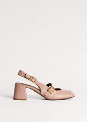 Pink Mary Jane Slingback meandem