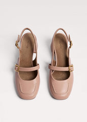 Pink Mary Jane Slingback meandem