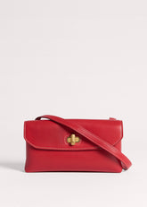Red Leather Small Pouch meandem