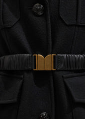 Black Elasticated Belt meandem