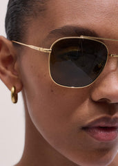 Olive Aviator Sunglasses meandem