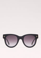 Black D Frame Sunglasses meandem