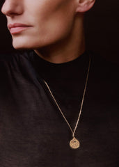 Gold Taurus Necklace meandem