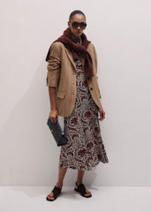 Cinnamon Rising Wildflowers Print Fit + Flare Maxi Dress meandem