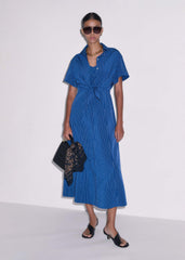 Blue 2-In-1 Fit + Flare Maxi Dress meandem