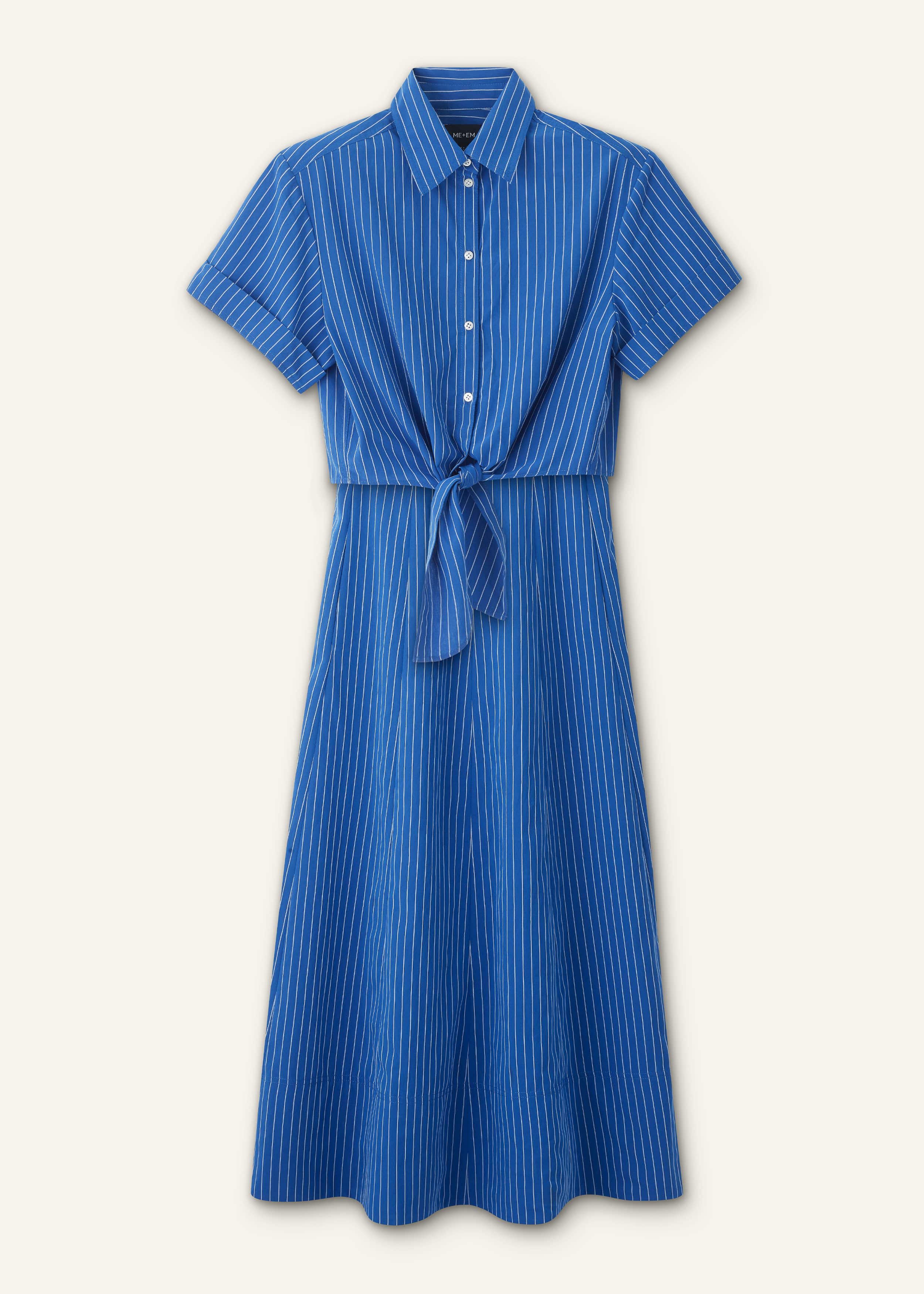 Blue 2-In-1 Fit + Flare Maxi Dress meandem
