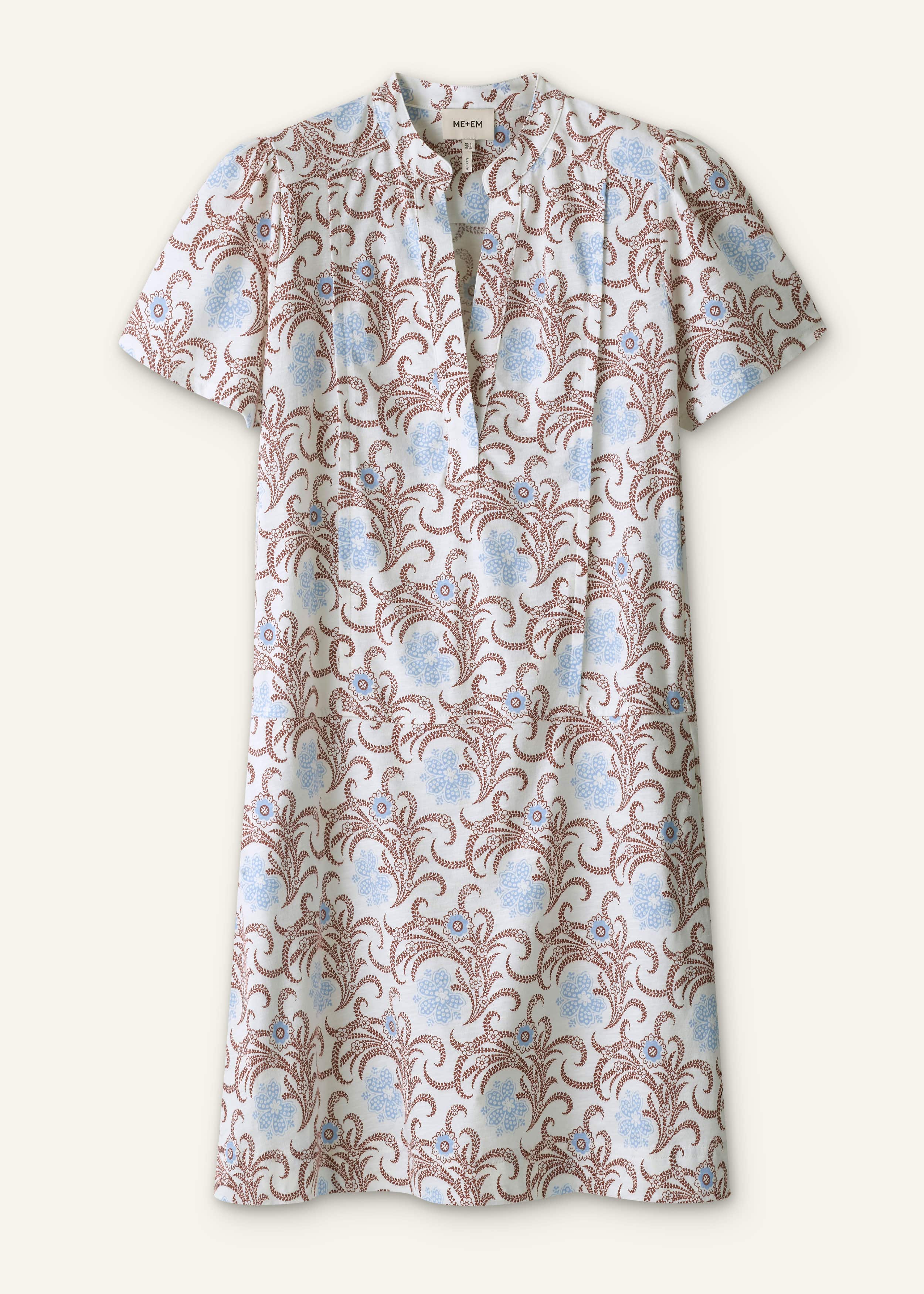 Cream Summer Swing Dress meandem
