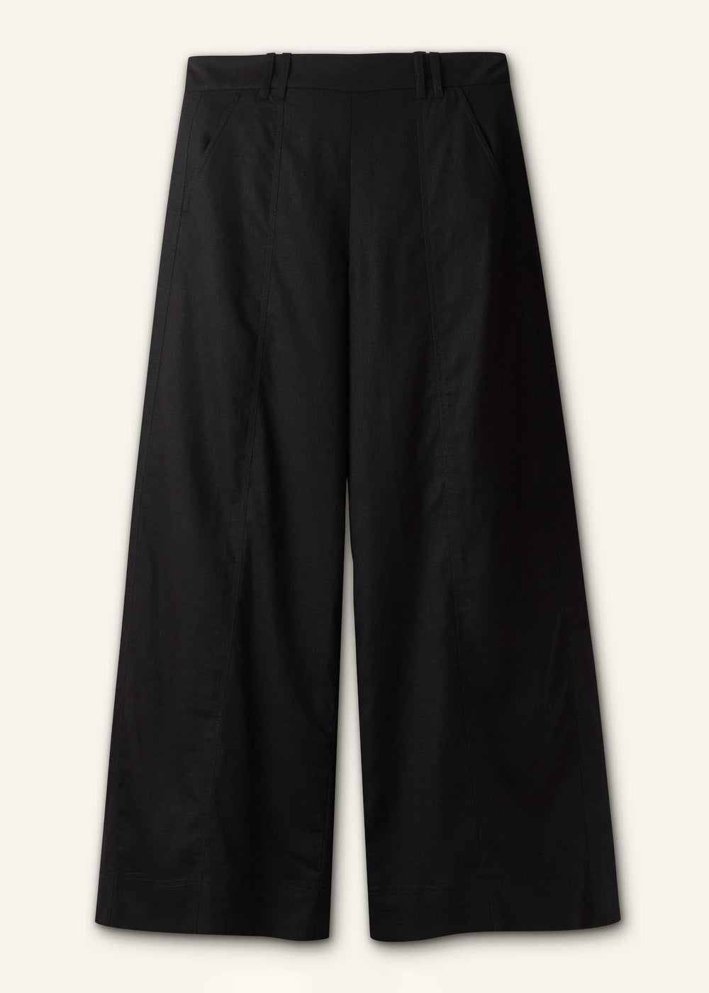 Black Wide-Leg Pant meandem
