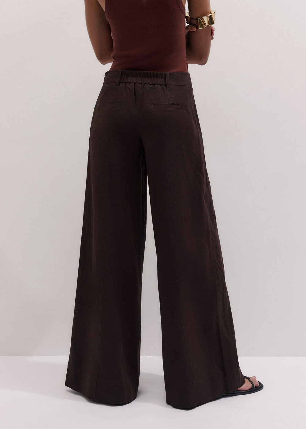Brown Wide-Leg Pant meandem