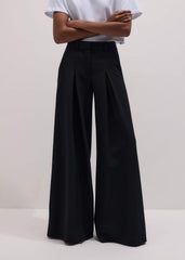 Black Very Wide-Leg Pant meandem